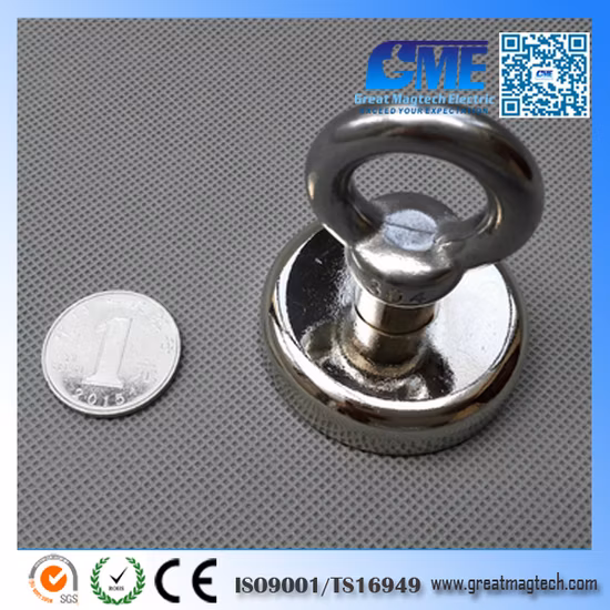 Neodymium Magnetic Hook Pot NdFeB Magnet with Counter Bore Type a