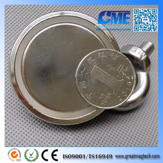 Neodymium Magnetic Hook Pot NdFeB Magnet with Counter Bore Type a
