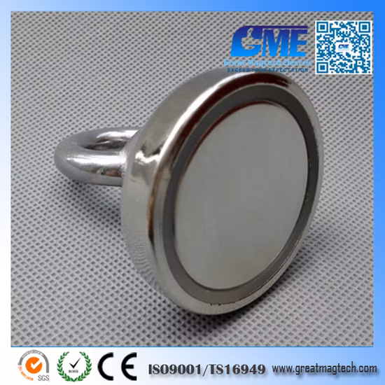 Neodymium Magnetic Hook Pot NdFeB Magnet with Counter Bore Type a