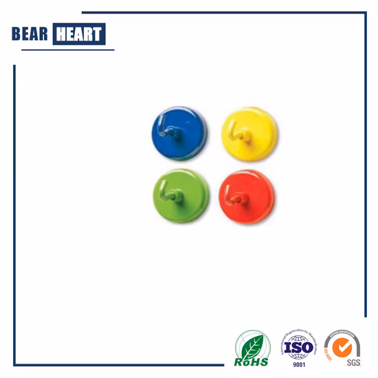 Магнит Китай Сильный неодимовый магнитный крючок, индивидуальные красочные магнитные крючки